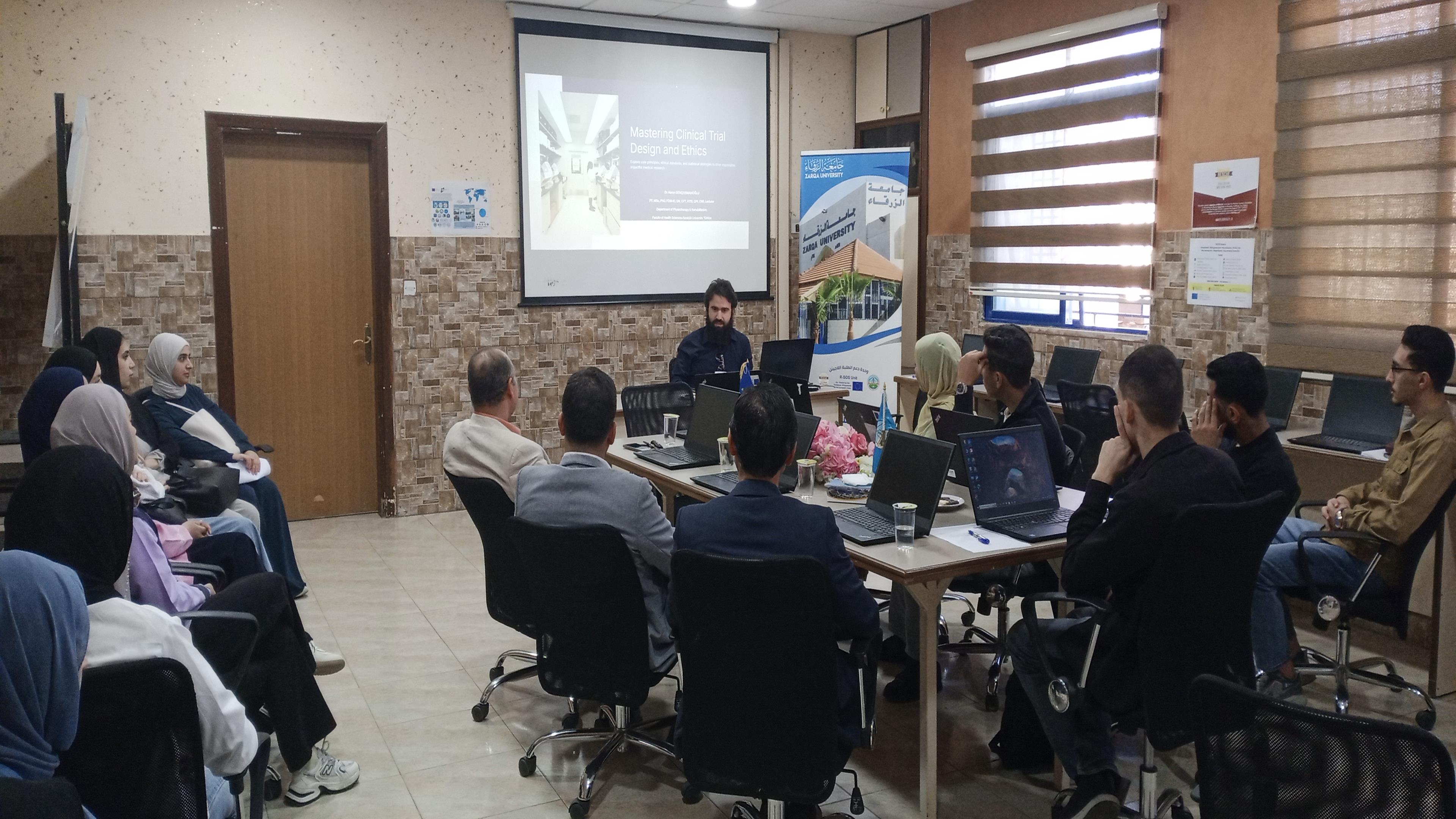 KBÜ Öğretim Üyesi Gençosmanoğlu’ndan Ürdün’de Akademik İş Birliği Ziyareti