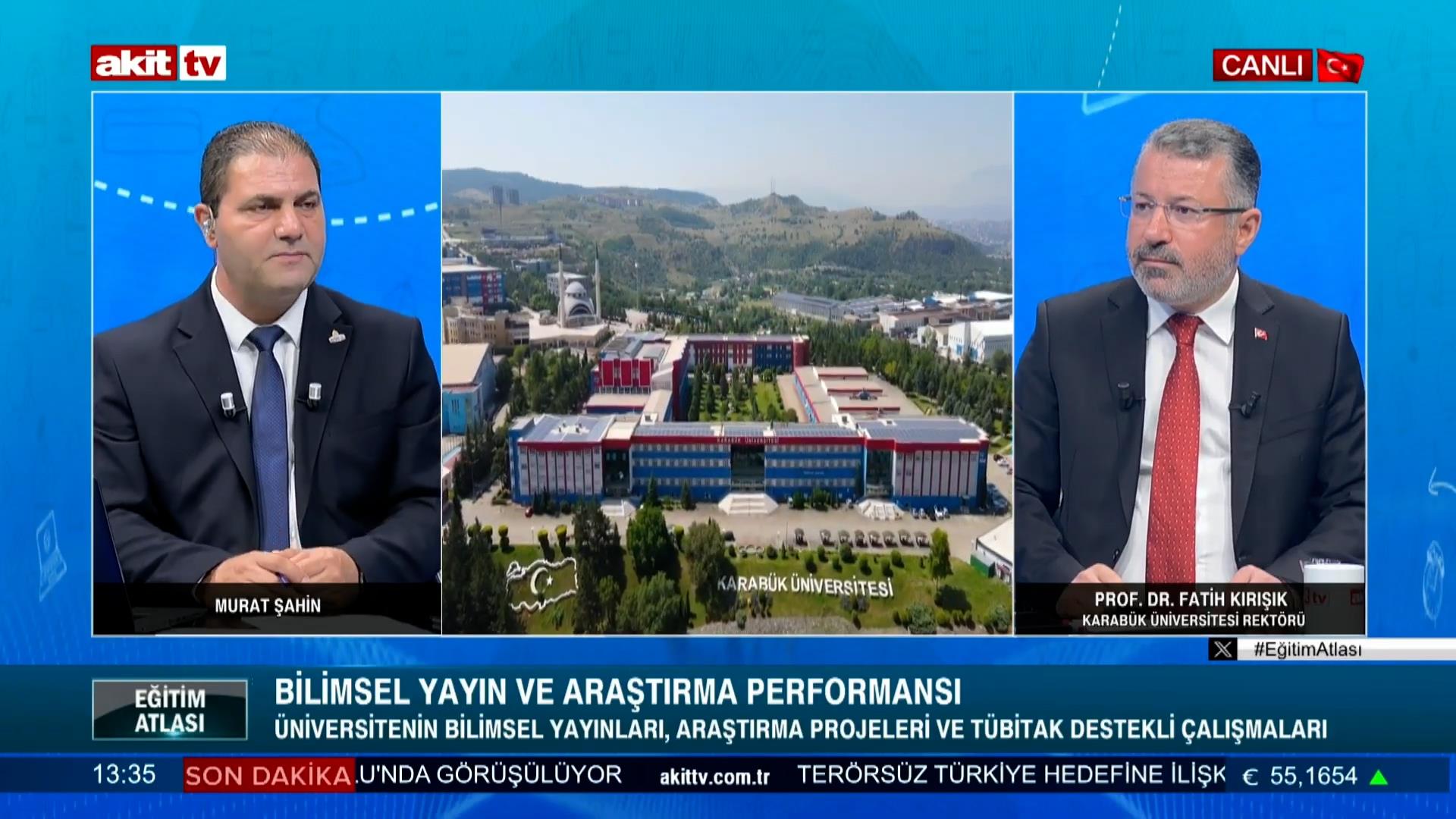 Rektör Kırışık, Eğitim Atlası’nda KBÜ’nün Yükselen Başarı Grafiğini Anlattı