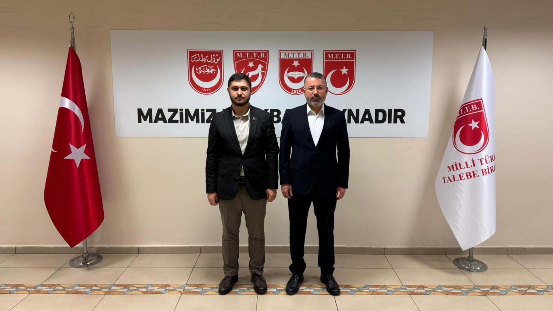 KBÜ Rektörü Prof. Dr. Fatih Kırışık'tan, Millî Türk Talebe Bİrliğine Ziyaret