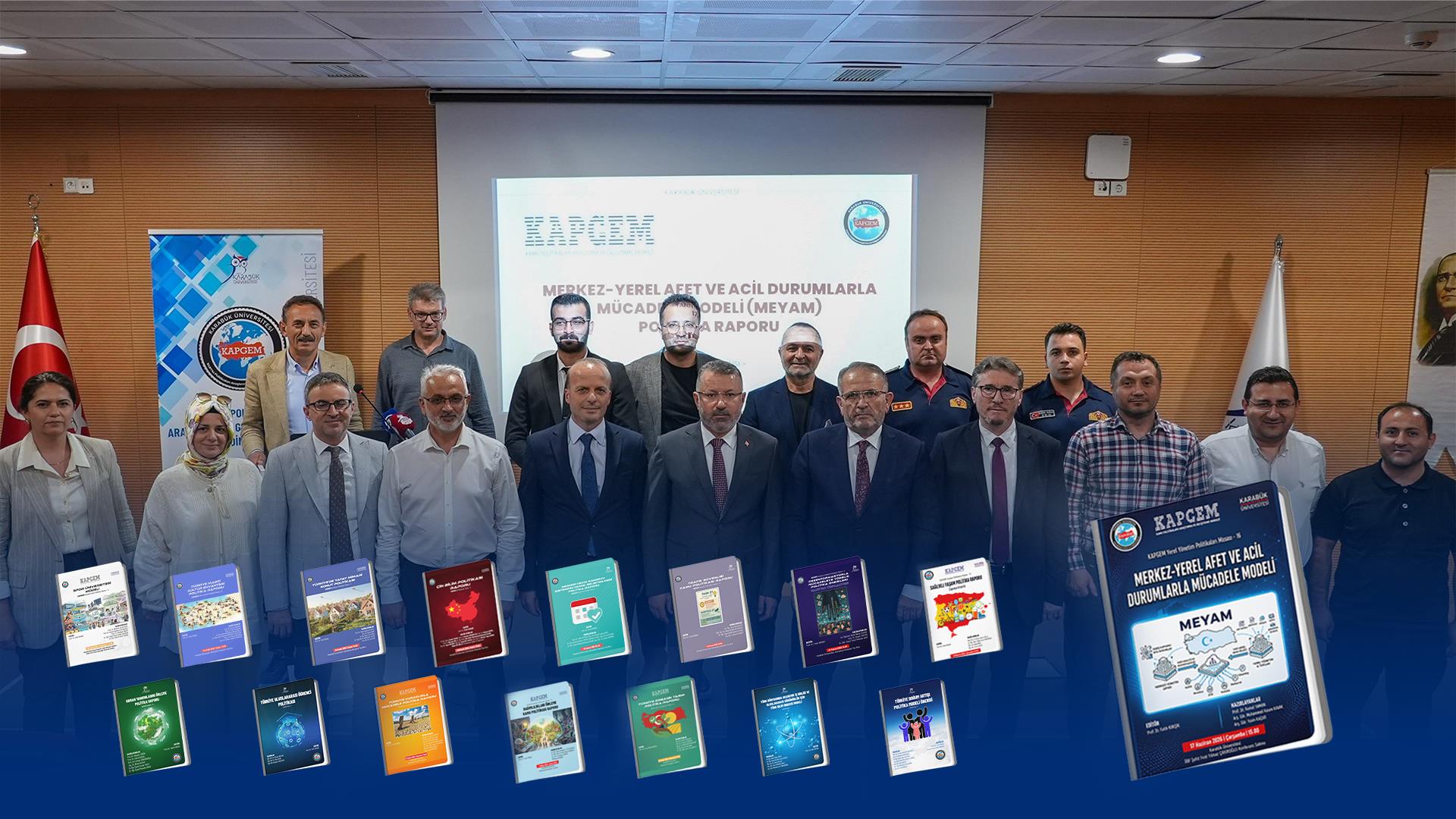 KBÜ KAPGEM’den Afet Yönetimine Yerli Model: MEYAM