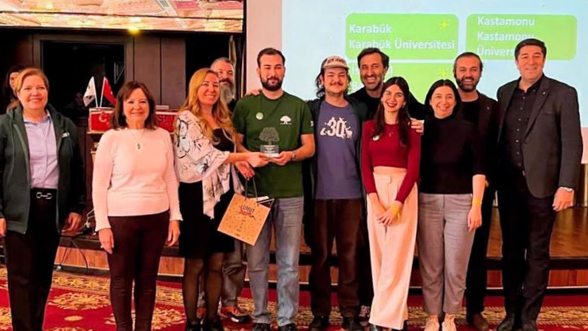 Karabük Üniversitesi Genç TEMA Topluluğu İki Ödül Birden Kazandı