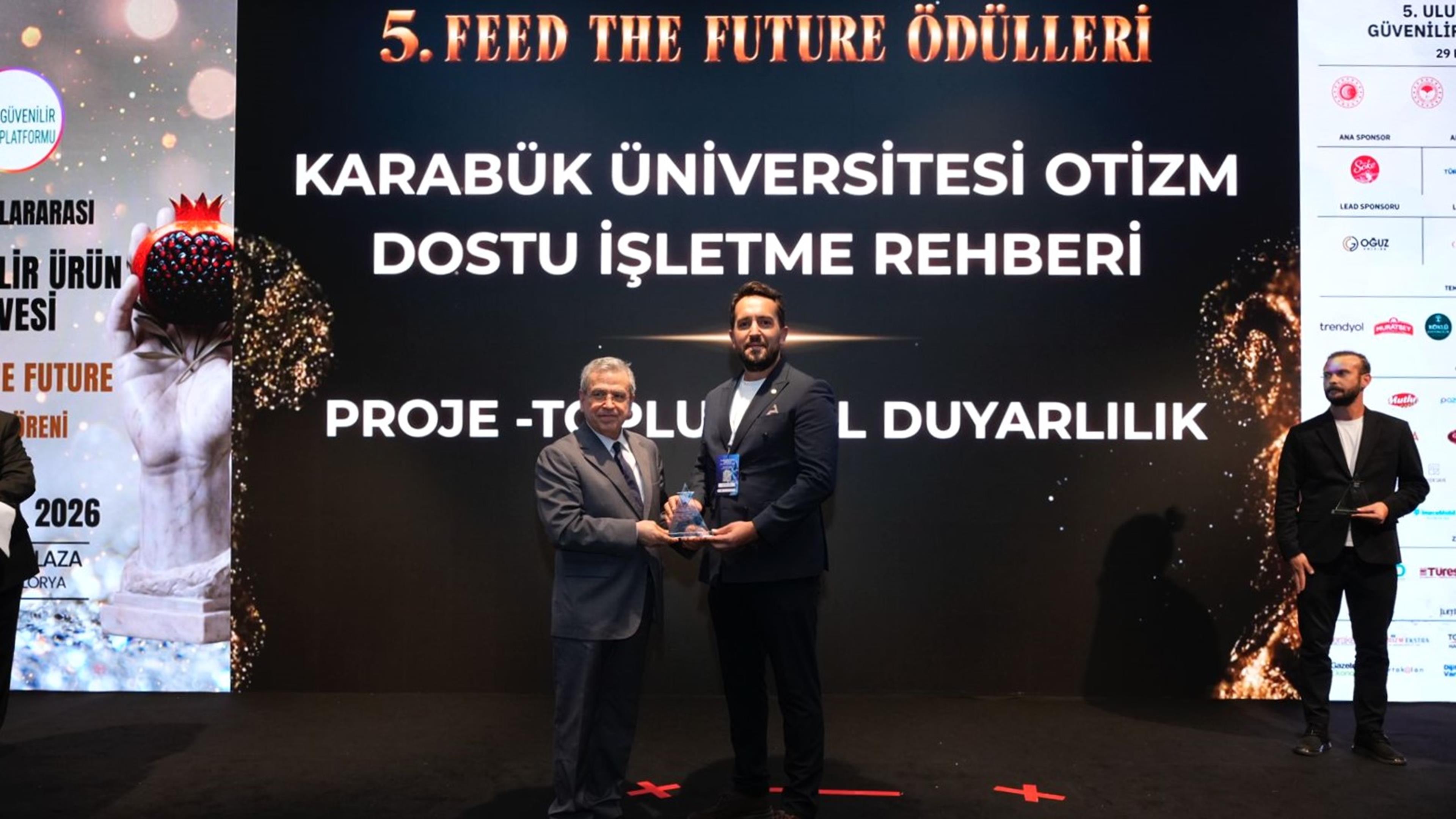 Karabük Üniversitesinin “Otizm Dostu Restoran Rehberi” Projesine Ulusal Ödül