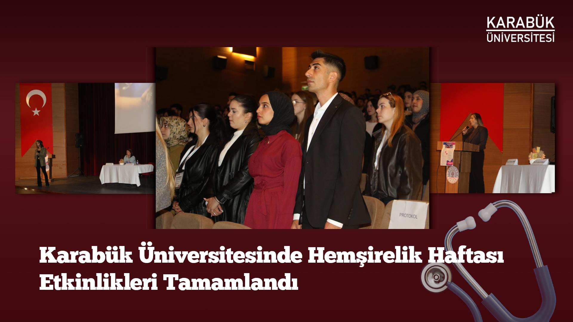 Karabük Üniversitesinde Hemşirelik Haftası Etkinlikleri Tamamlandı