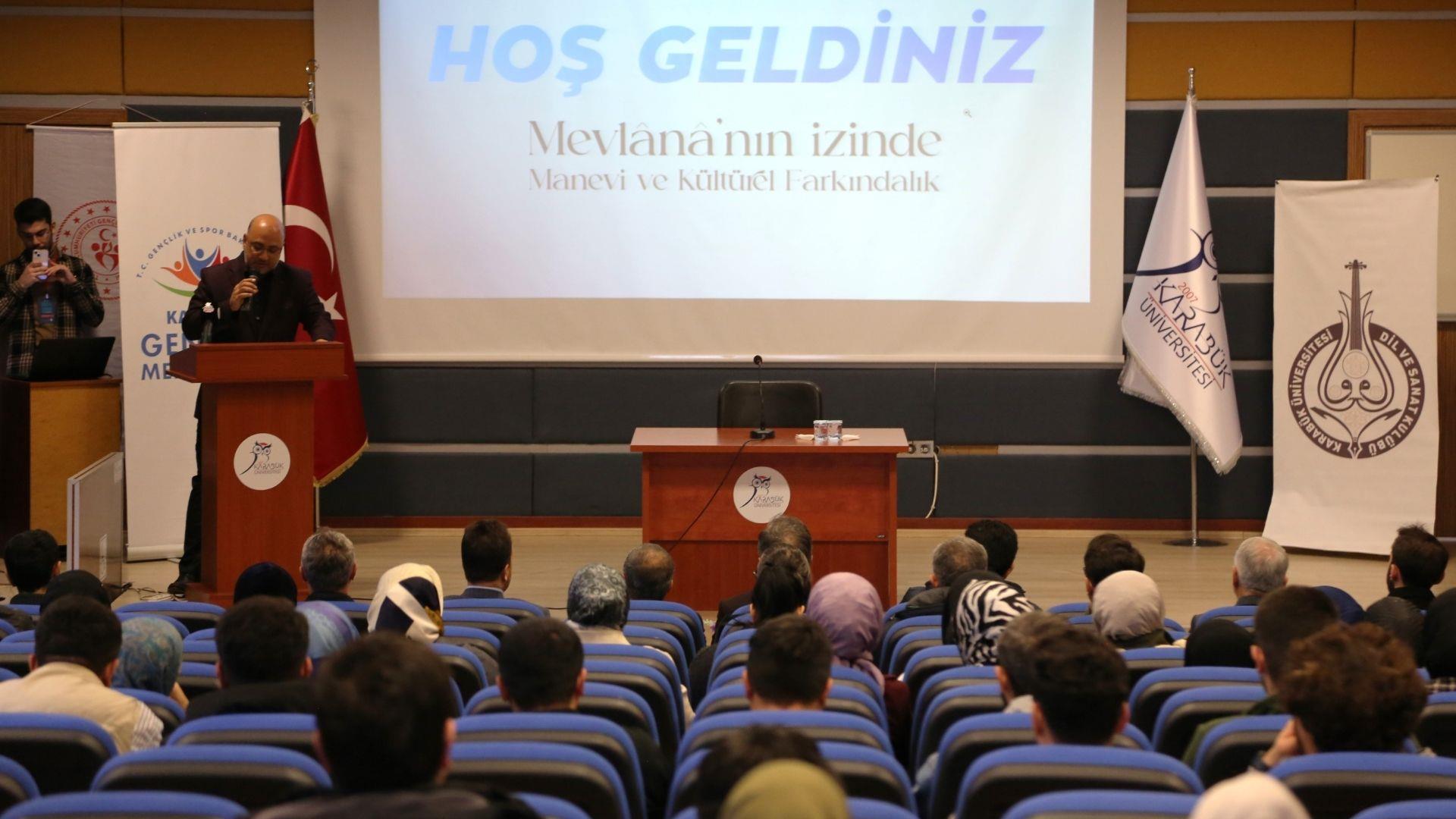 KBÜ'de Mevlana’nın İzinde Manevi ve Kültürel Farkındalık Etkinliği