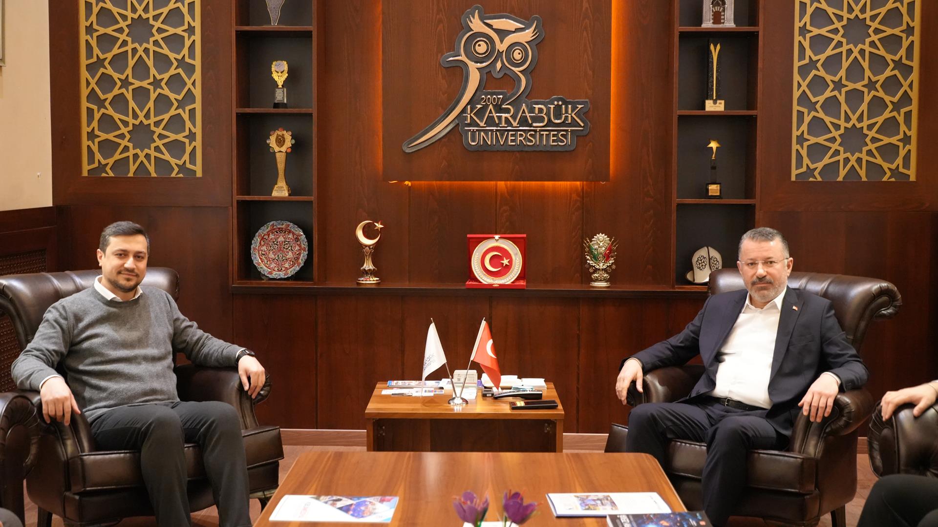 Gökhan Varan’dan Rektör Kırışık’a Ziyaret