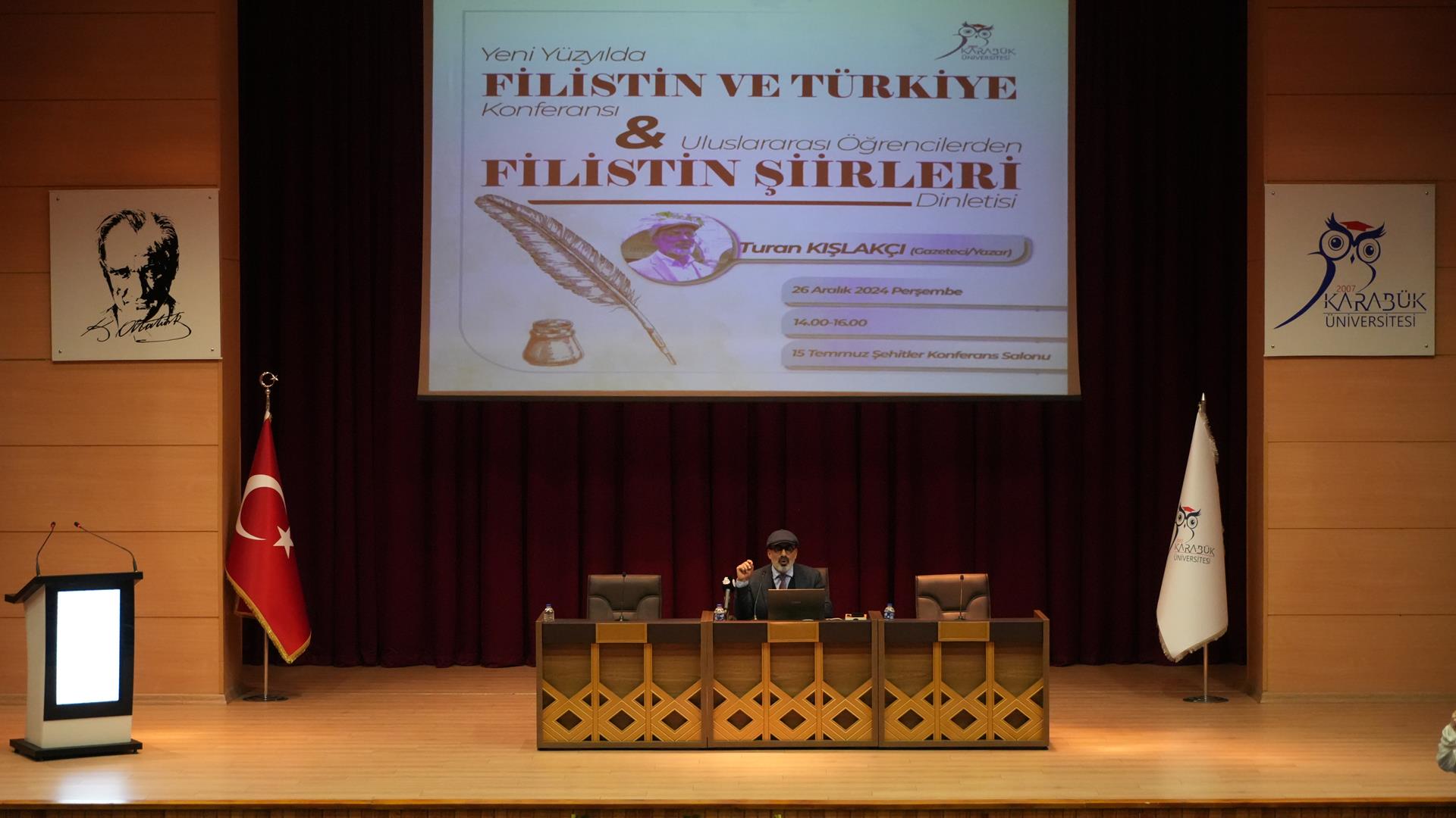 "Yeni Yüzyılda Filistin ve Türkiye" Konferansı Düzenlendi