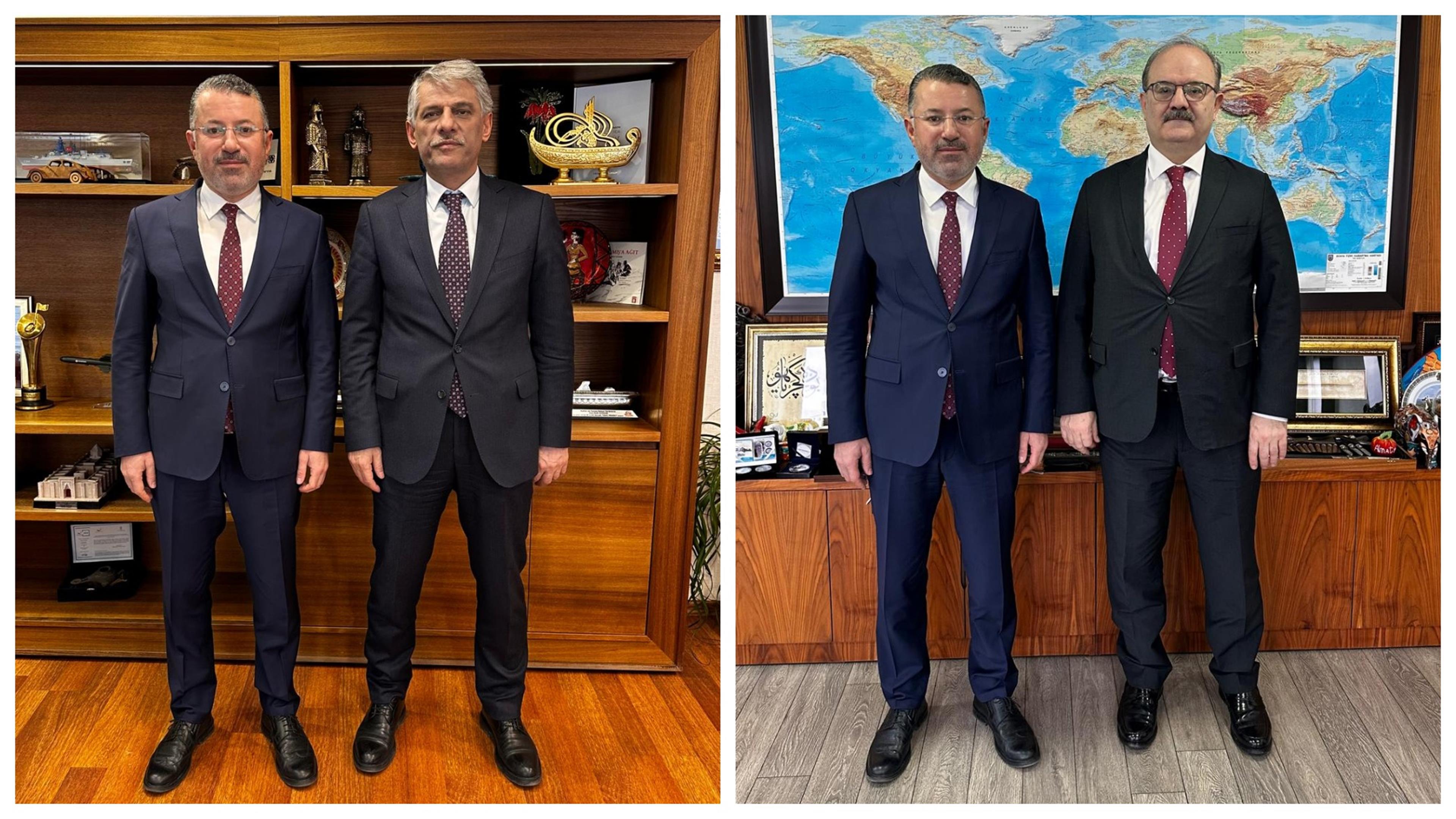 Rektör Kırışık'tan Kültür ve Turizm Bakanlığına İş Birliği Ziyareti