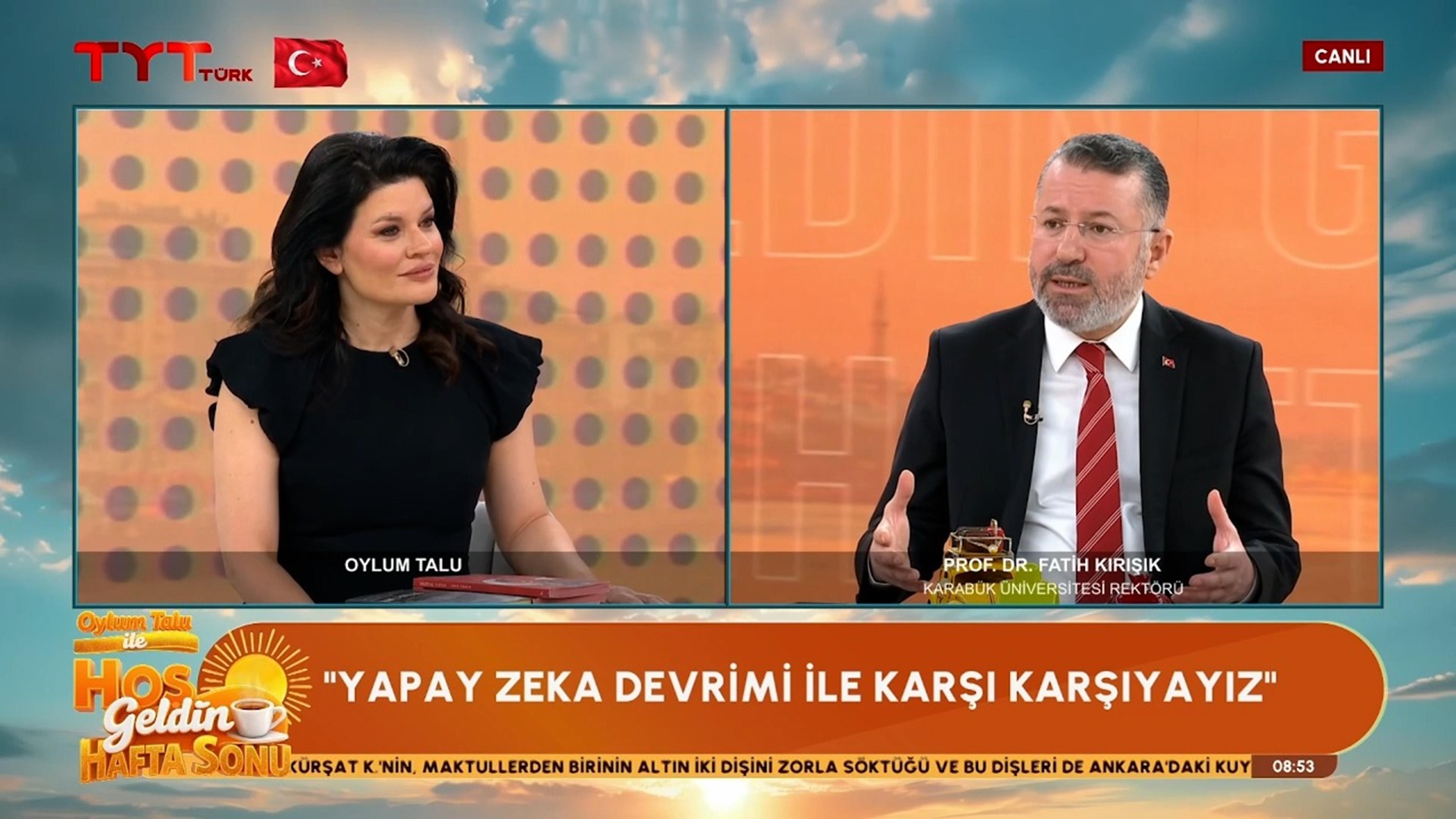 TYT Türk’te Karabük Üniversitesi Vizyonu: KAPGEM, Sosyalfest ve Yapay Zekâ Çağı