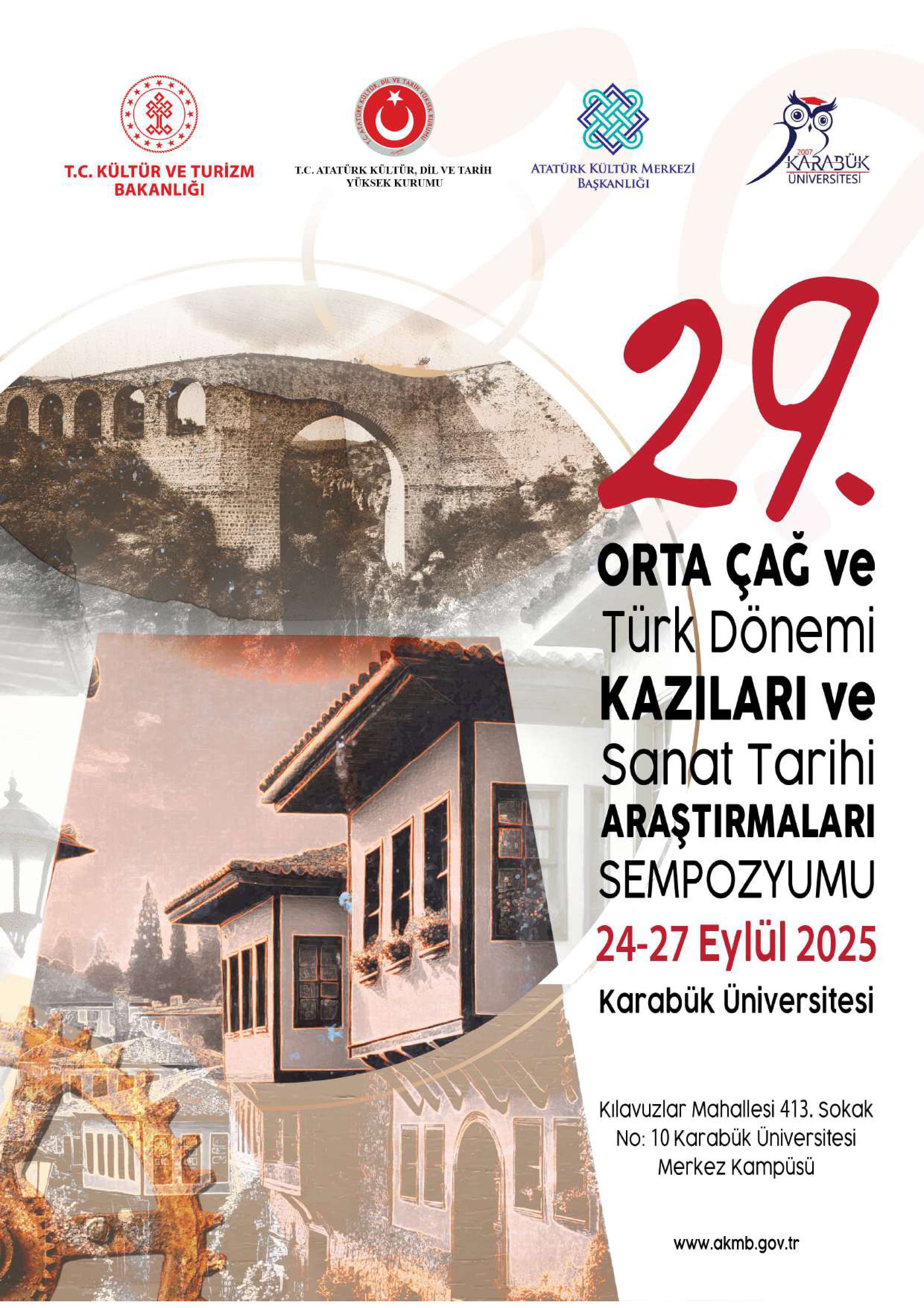 Orta Çağ ve Türk Dönemi Kazıları ve Sanat Tarihi Araştırmaları Sempozyumu 24-27 Eylül 2025
