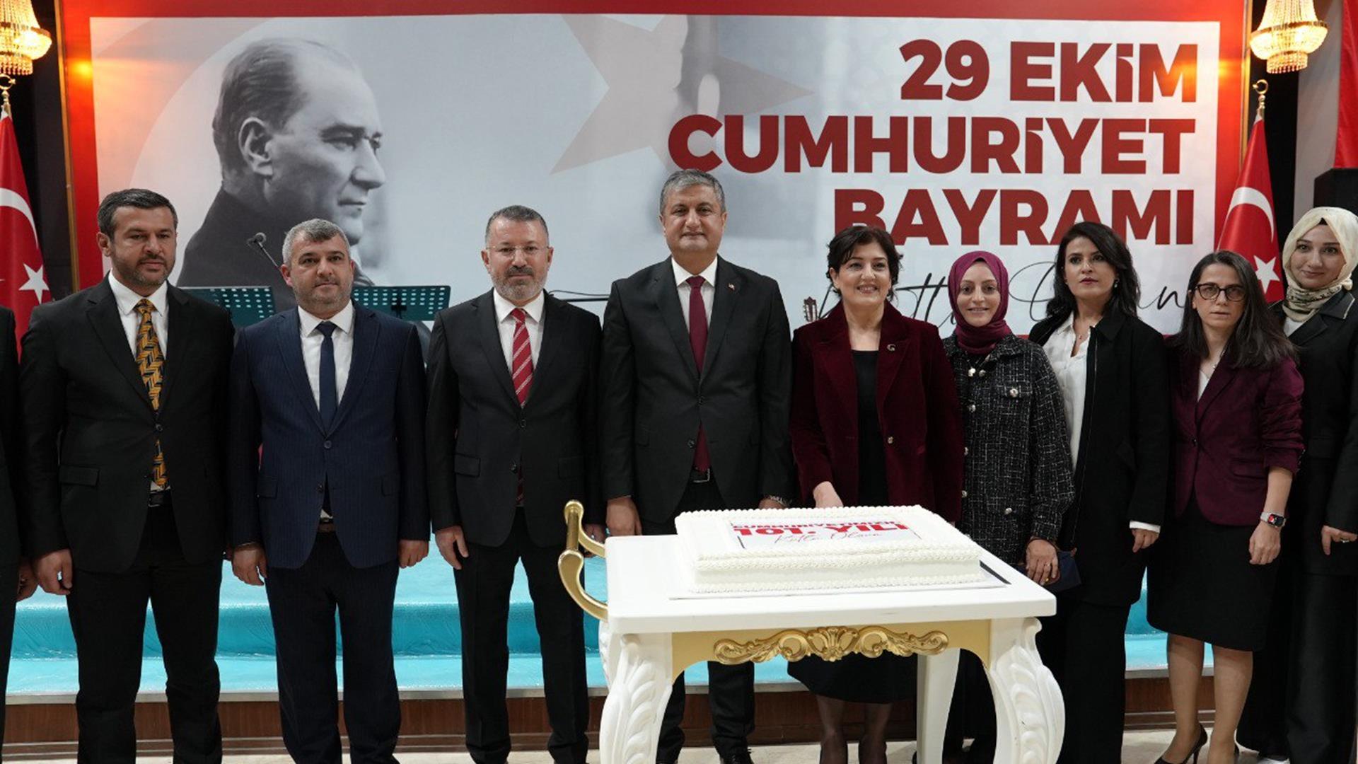 29 Ekim Cumhuriyet Bayramı Resepsiyonu Düzenlendi