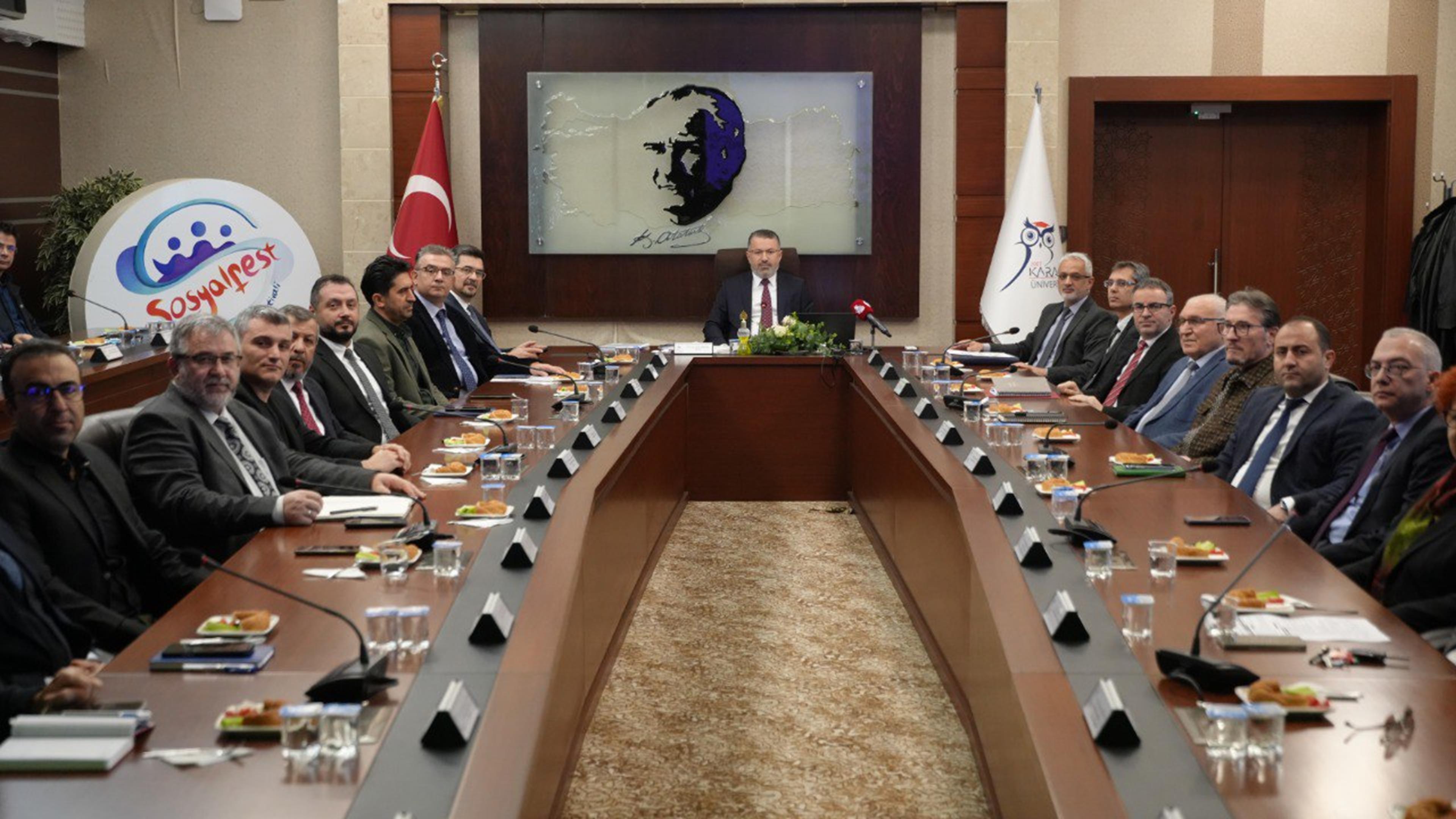 KBÜ Senatosunda Üniversitenin Yükselen Markaları ve Yeni Başarıları Gündemdeydi