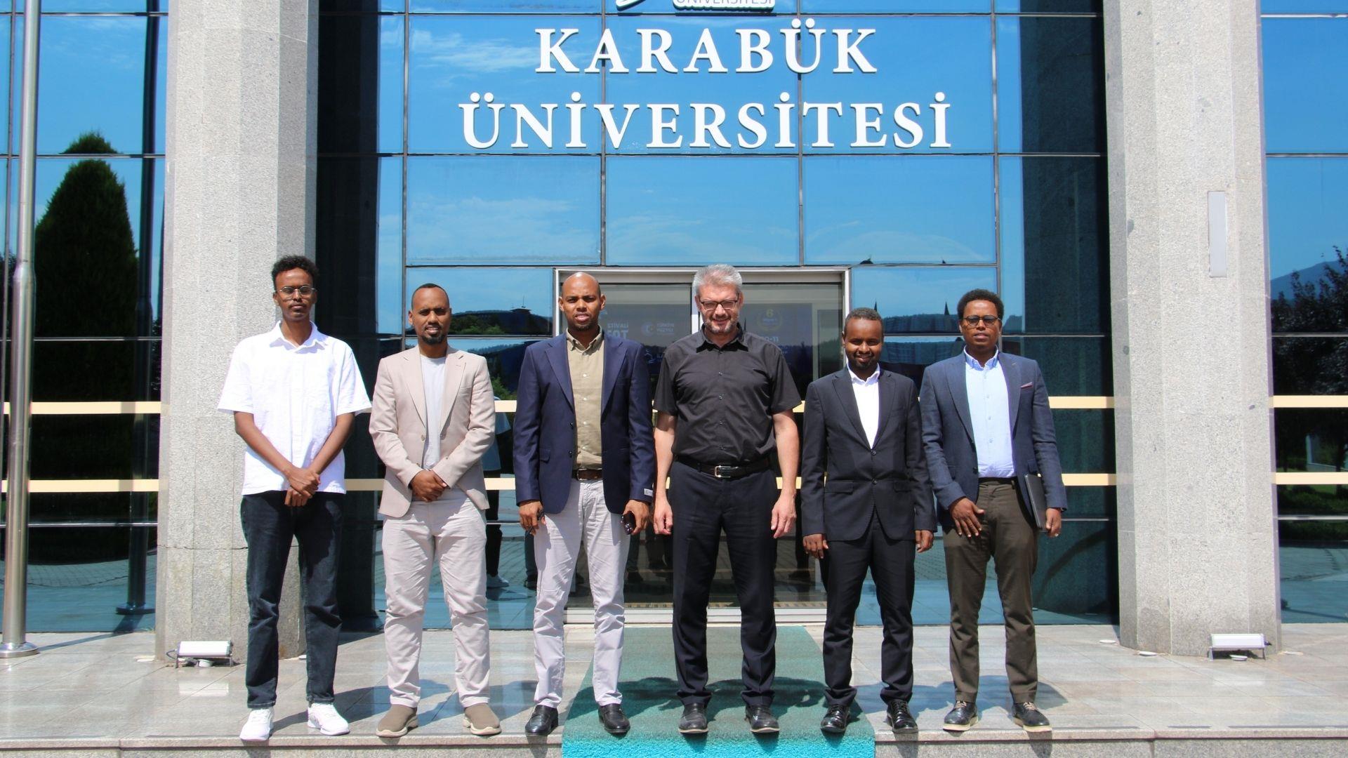 Karabük Üniversitesi ile Baidoa International University Arasında Akademik İş Birliği Görüşmesi