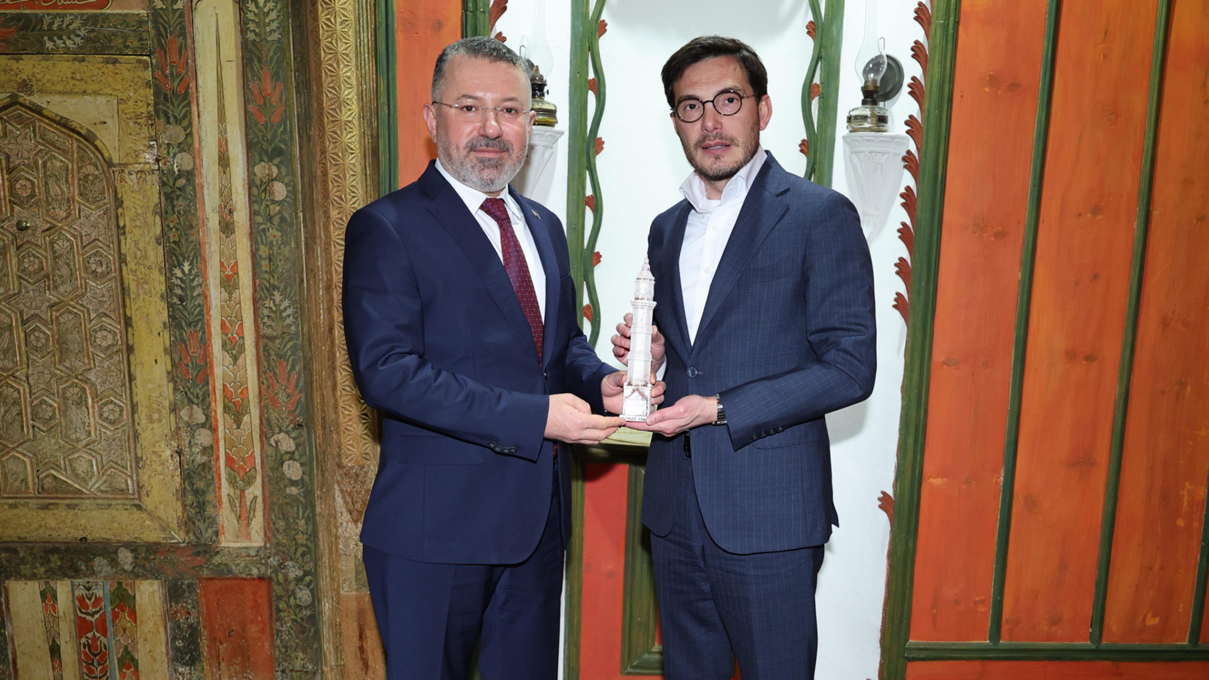 Rektör Kırışık’tan Tokat Belediye Başkanı Yazıcıoğlu’na Ziyaret